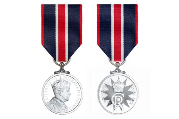 The King Charles III Coronation Medal is manufactured by the Royal Canadian Mint.