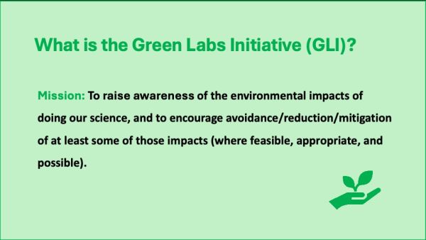 What is the Green Labs Initiative